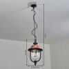 Gascon Buitenhanglamp Zwart, 1-licht Gascon Buitenhanglamp Zwart, 1-licht