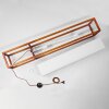 Blandin Staande lamp Hout donker, 2-lichts