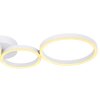 Globo VENOSA Plafondlamp Wit, 1-licht