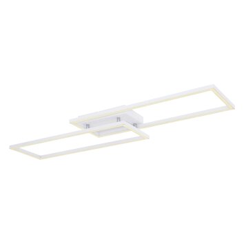 Globo TATJANA Plafondlamp LED Wit, 1-licht