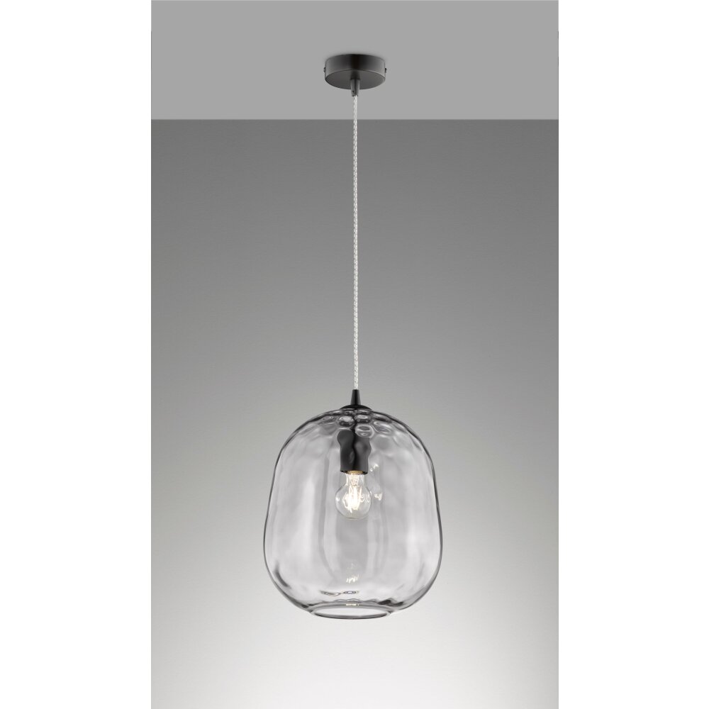 Fischer-Honsel Bretagne Hanglamp Zwart, 1-licht main product photo