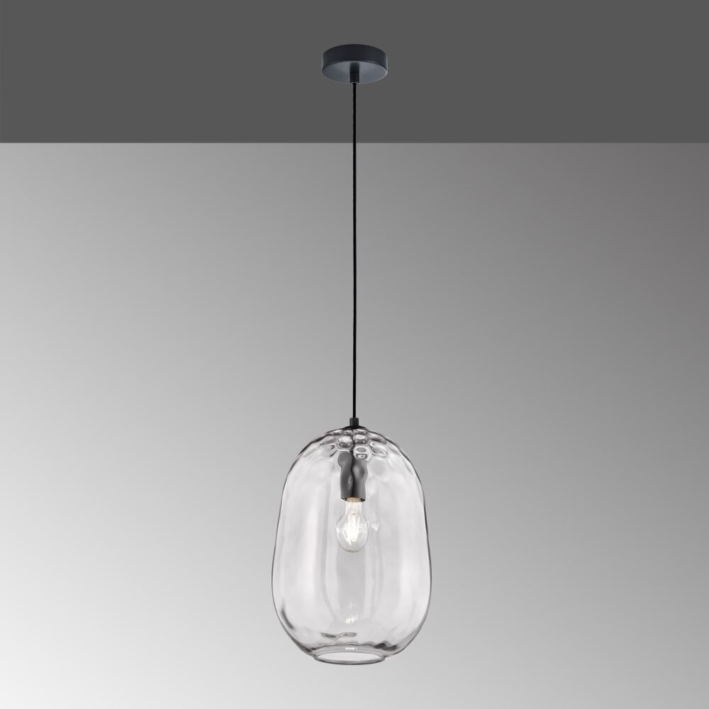 Fischer-Honsel Bretagne Hanglamp Zwart, 1-licht main product photo