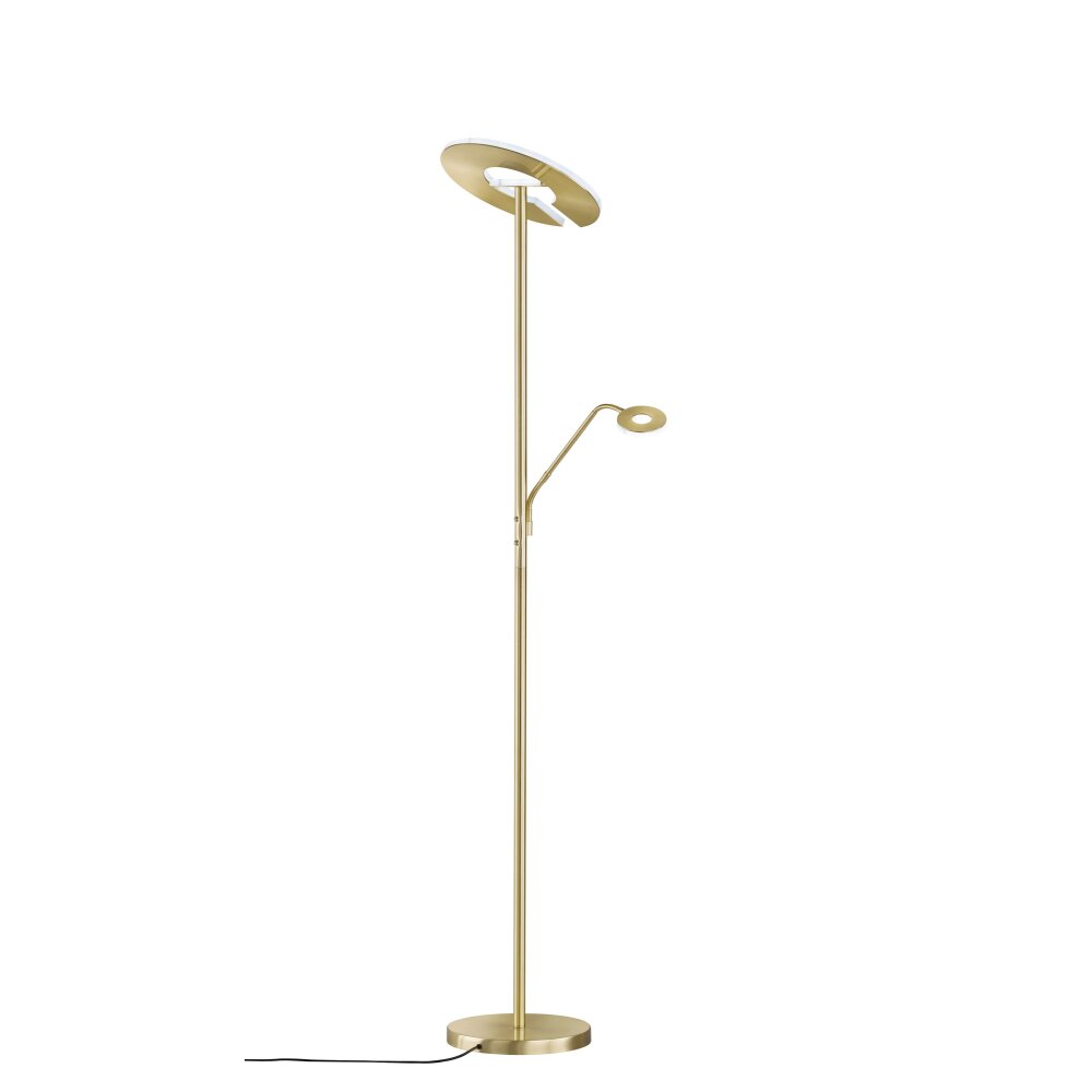 Fischer-Honsel Dent Staande lamp LED Messing, 1-licht