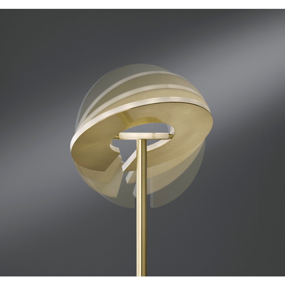 Fischer-Honsel Dent Staande lamp LED Messing, 1-licht