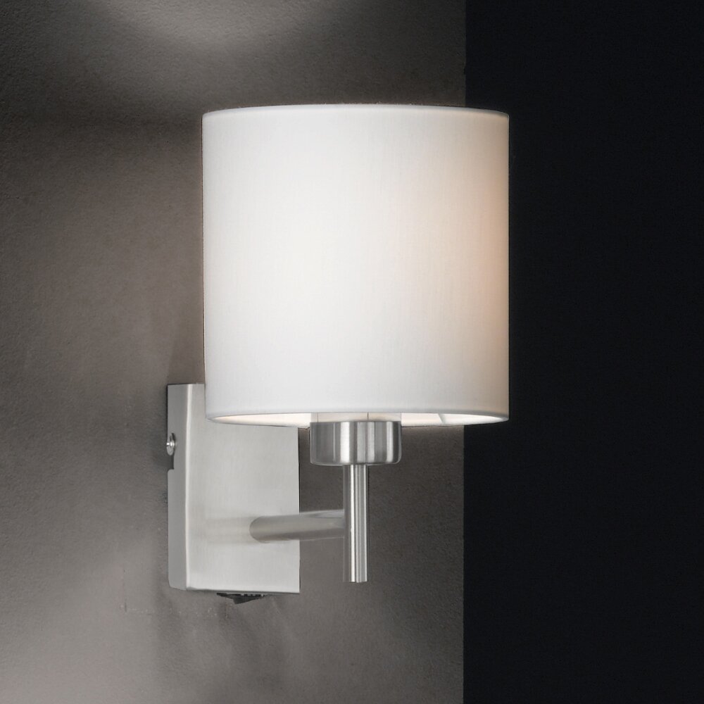 Fischer-Honsel Dreamer Muurlamp Nikkel mat, 1-licht main product photo