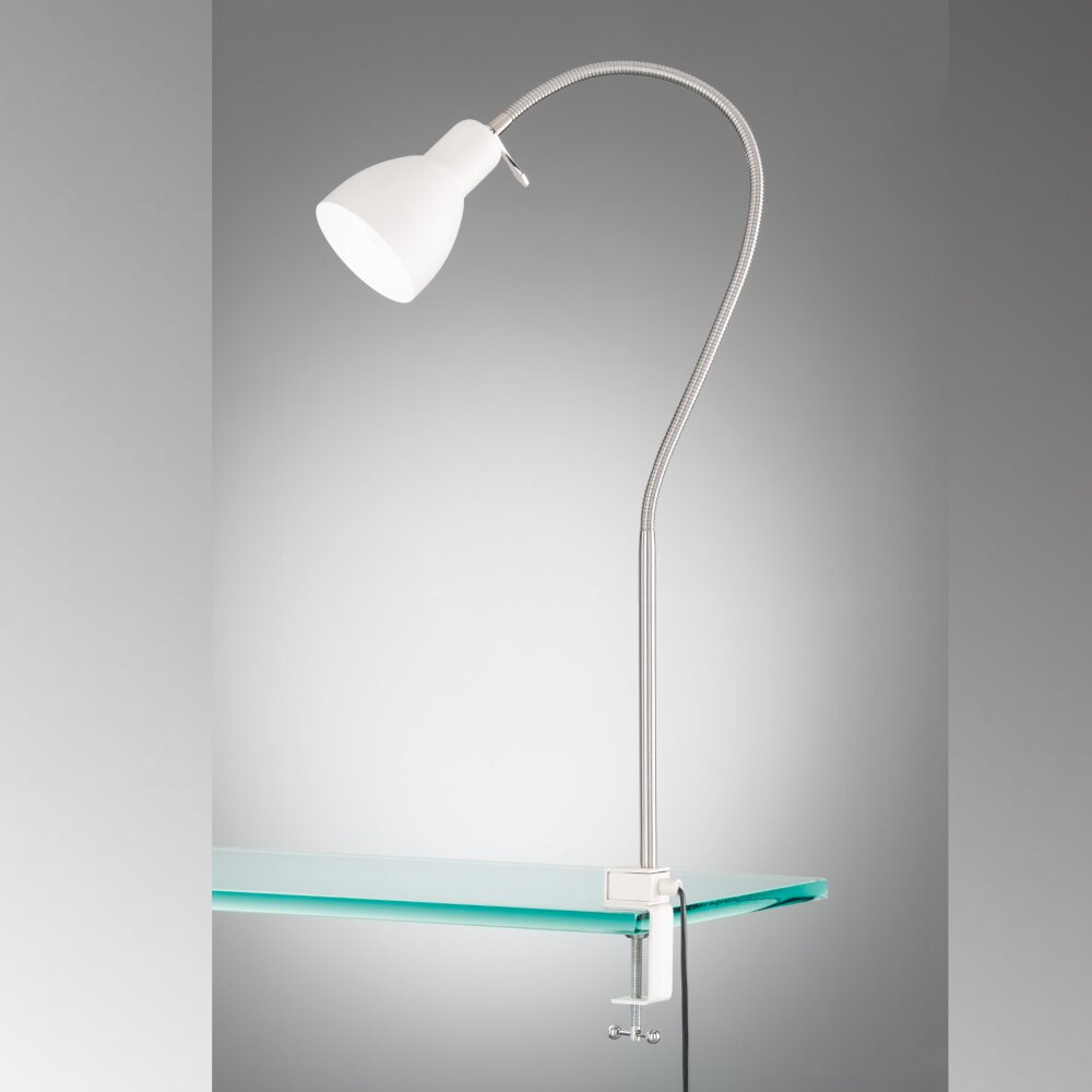 Fischer-Honsel Lolland Klemlamp Cream, 1-licht main product photo