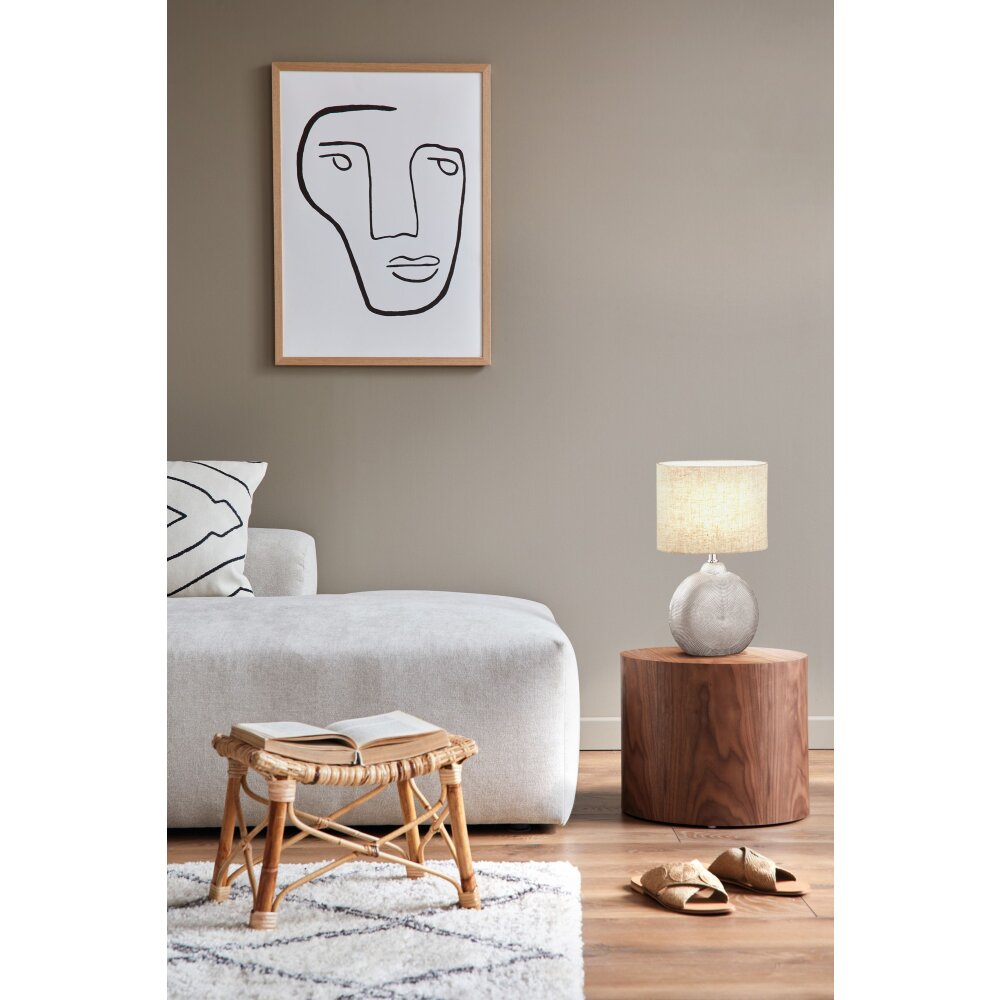 Fischer-Honsel Foro Tafellamp Zilver, 1-licht main product photo
