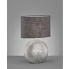 Fischer-Honsel Foro Tafellamp Zilver, 1-licht