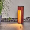 Byremo Padverlichting Hout donker, Zwart, 1-licht