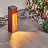 Byremo Padverlichting Hout donker, Zwart, 1-licht