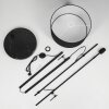 Chassagne Staande lamp Zwart, 1-licht
