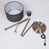 Vezza Staande lamp Nikkel mat, 2-lichts