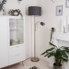 Vezza Staande lamp Nikkel mat, 2-lichts