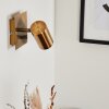 Zuoz Muurlamp Oud messing, 1-licht