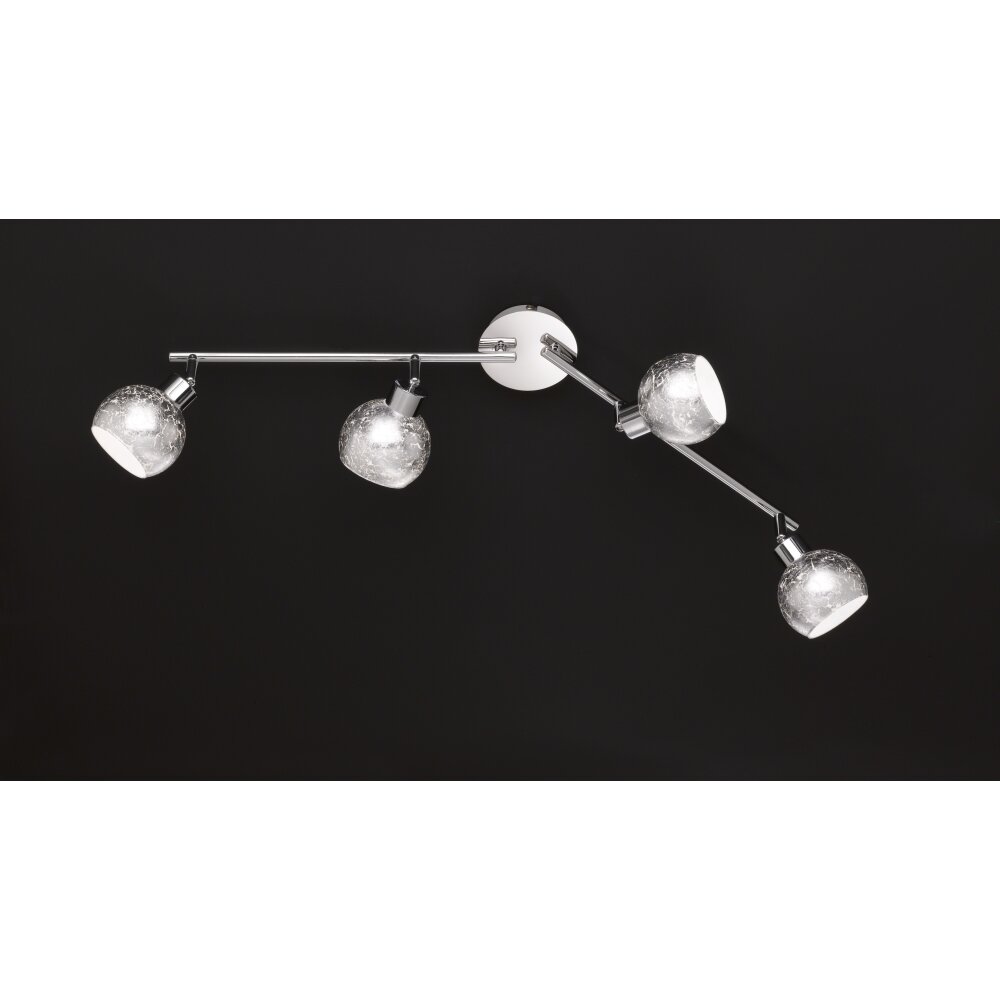 Wofi FARA Plafondlamp Zilver, 4-lichts main product photo