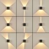 Tamarin Buiten muurverlichting LED Antraciet, 1-licht