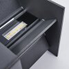 Tamarin Buiten muurverlichting LED Antraciet, 1-licht