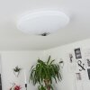Langlois Plafondlamp Wit, 1-licht