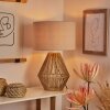 Canot Tafellamp Bruin, Natuurlijke kleuren, 1-licht