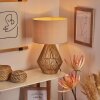 Canot Tafellamp Bruin, Natuurlijke kleuren, 1-licht