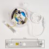 Viata Muurlamp LED Wit, 2-lichts