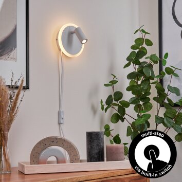 Viata Muurlamp LED Wit, 2-lichts