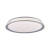 Leuchten-Direkt KARI Plafondlamp LED Zilver, 1-licht