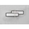 Trio-Leuchten Charleston Plafondlamp LED Antraciet, 2-lichts