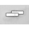 Trio-Leuchten Charleston Plafondlamp LED Antraciet, 2-lichts