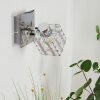 Desrue Muurlamp Chroom, Zilver, 1-licht