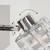 Desrue Muurlamp Chroom, Zilver, 1-licht