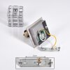 Desrue Muurlamp Chroom, Zilver, 1-licht