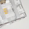 Desrue Muurlamp Chroom, Zilver, 1-licht