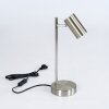 Javel Tafellamp Chroom, Nikkel mat, 1-licht