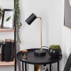 Zuoz Tafellamp Messing, Zwart, 1-licht