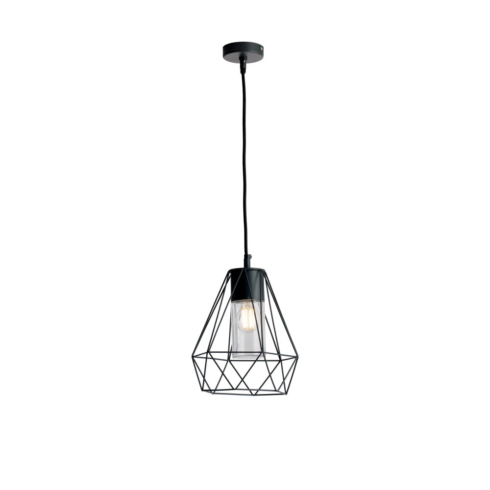 Lutec Mandala Hanger Antraciet, 1-licht main product photo