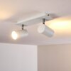 Zuoz Plafondlamp Wit, 2-lichts