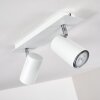 Zuoz Plafondlamp Wit, 2-lichts