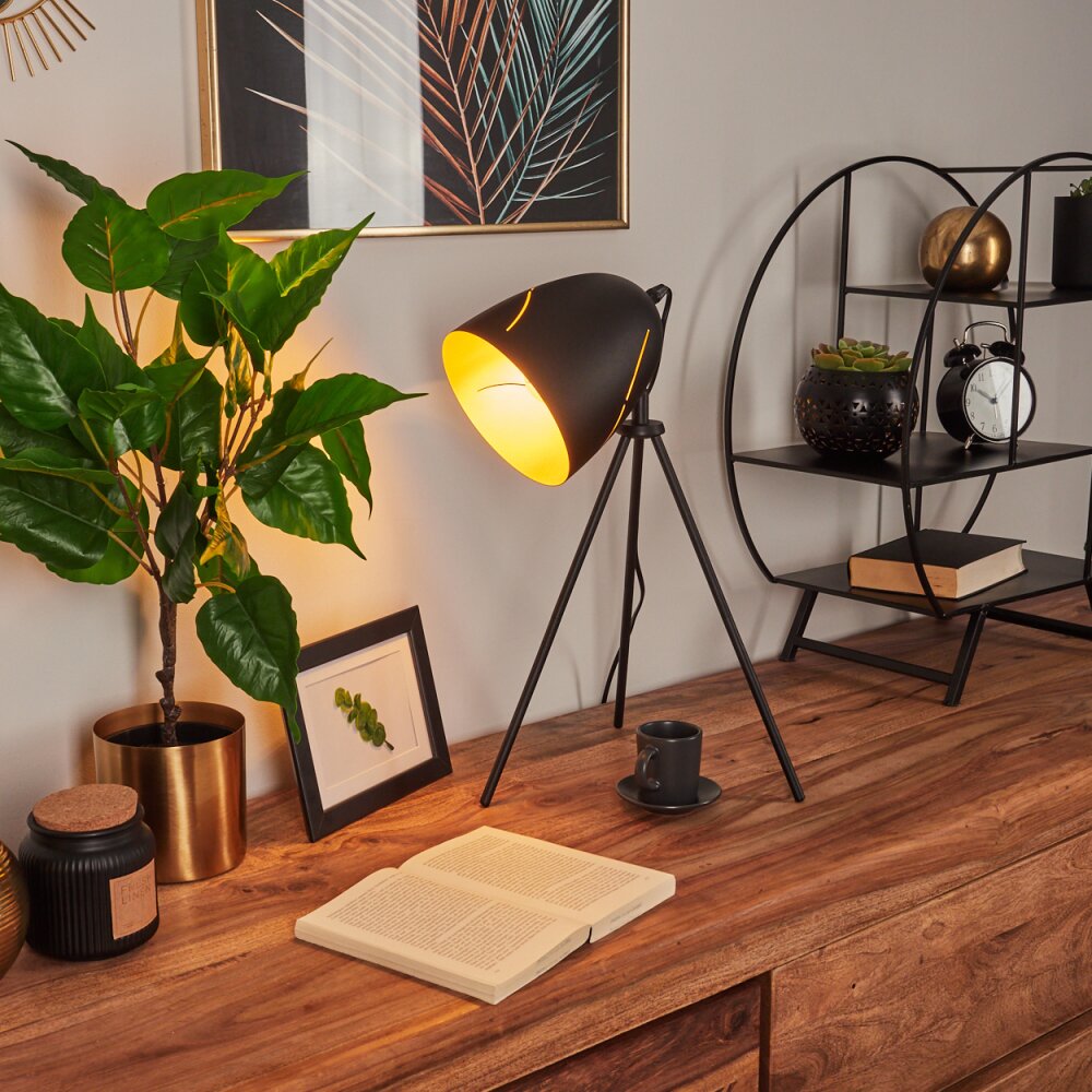 Mickelsbo Tafellamp Zwart, 1-licht main product photo