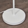 Javel Staande lamp Chroom, Wit, 3-lichts