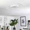 Vaseux Plafondlamp LED Wit, 1-licht