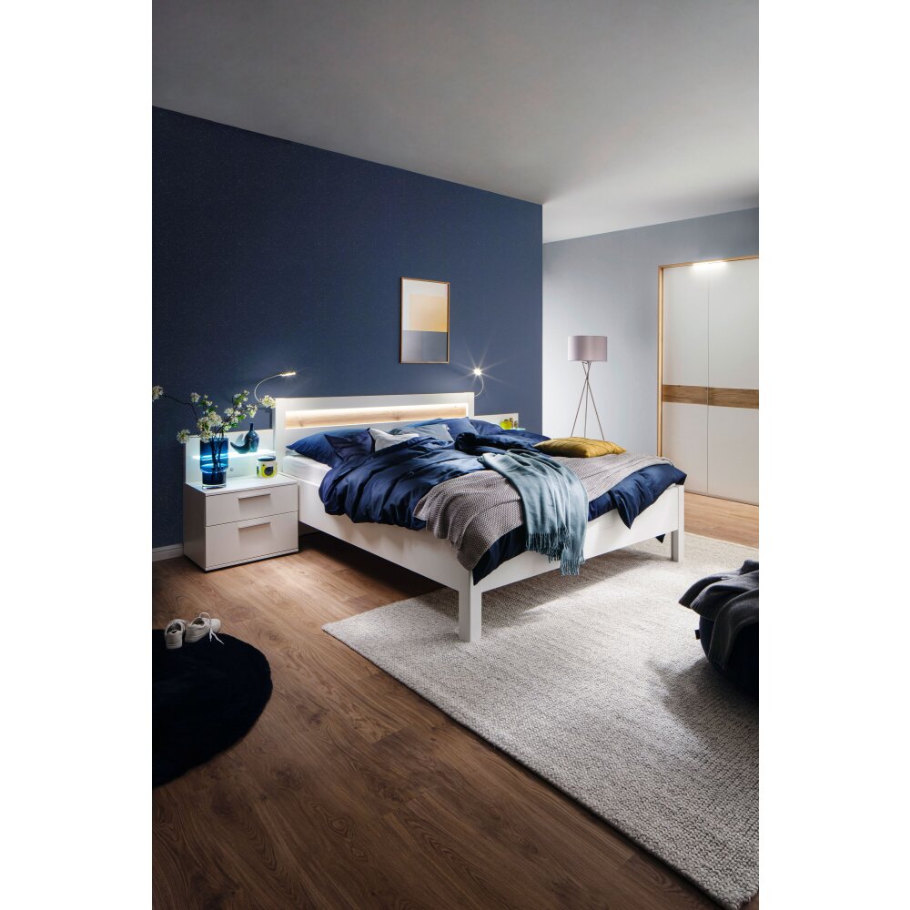 SCHÖNER-WOHNEN-Kollektion Pina Staande lamp Nikkel mat, 3-lichts main product photo