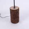 Leuchten-Direkt BARK Staande lamp Natuurlijke kleuren, Zwart, 1-licht