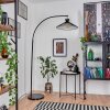 Tamins Staande lamp Zwart, 1-licht