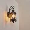Zurich Muurlamp Bruin, houtlook, 3-lichts