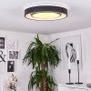 Page Plafondlamp LED Zwart, Wit, 2-lichts, Afstandsbediening, Kleurwisselaar