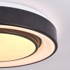 Page Plafondlamp LED Zwart, Wit, 2-lichts, Afstandsbediening, Kleurwisselaar