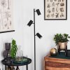 Javel Staande lamp Chroom, Zwart, 3-lichts