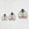 Andeer Hanglamp Zwart, 3-lichts