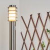 Tunes Padverlichting Nikkel mat, 1-licht, Bewegingsmelder